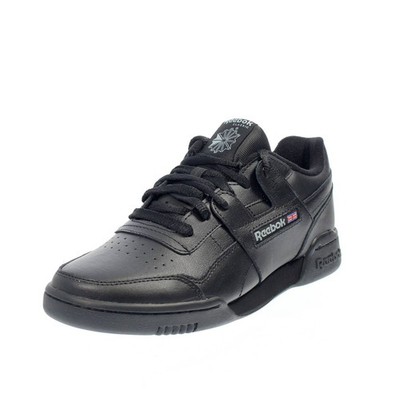 Reebok Workout Plus - Retro Sneaker Total Black Schwarz - Herren Schuhe Sneaker