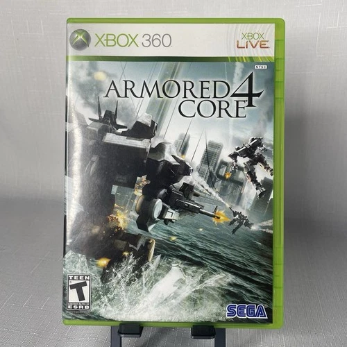Armored Core 4 Xbox 360 Game CIB Complete Tested FromSoftware Sega