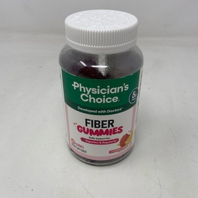Physician's Choice Fiber Gummies Raspberry Lemon 60ct