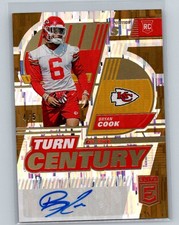 2022 Donruss Elite Turn Of The Century Bryan Cook Rookie Auto 4/5 #TC-53