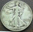 US 1934-D Walking Liberty Half Dollar  **