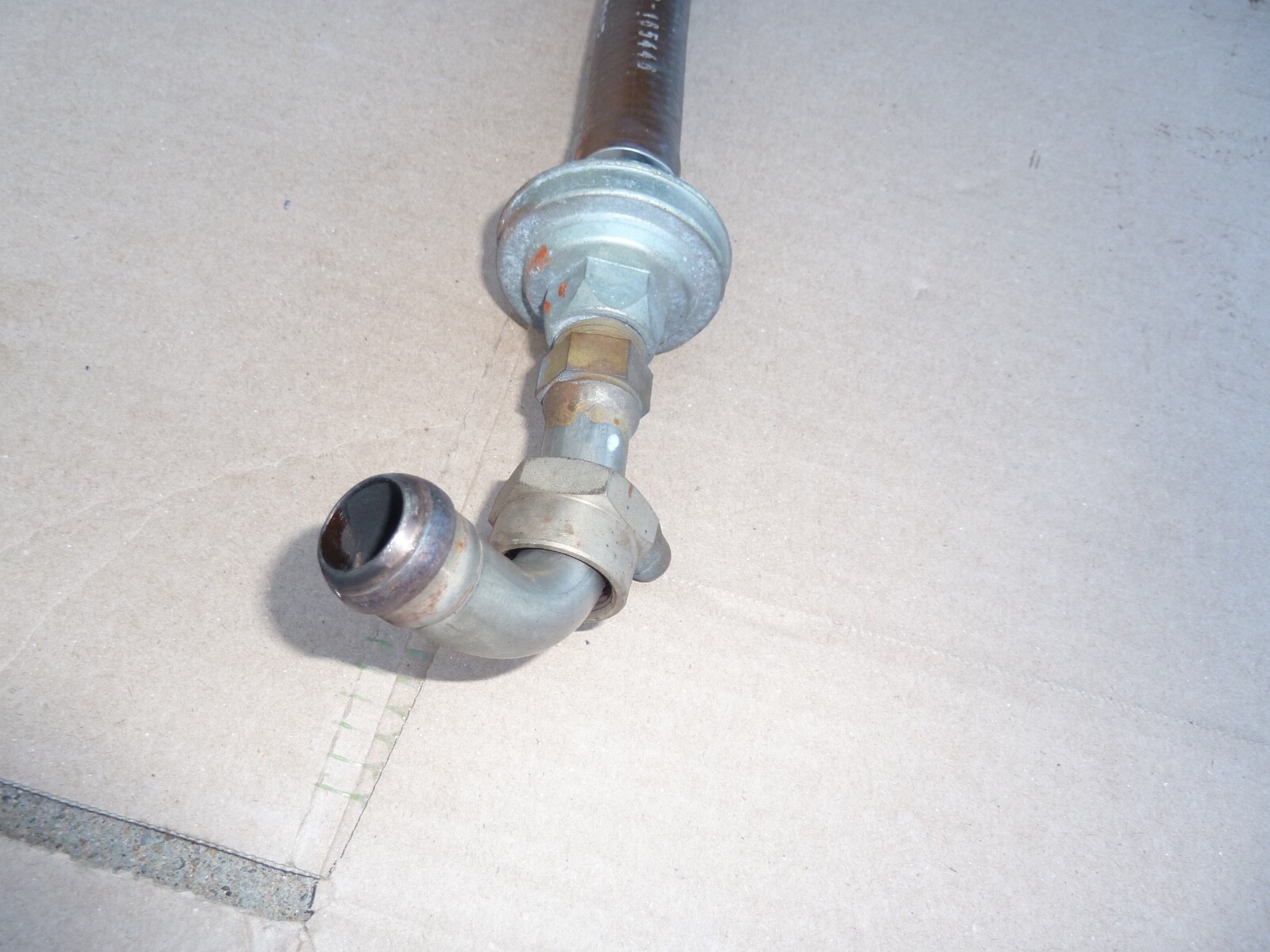 Ferrari 355 EGR OEM Engine Crankcase Secondary Air Valves w Hoses F355 F1 Valve