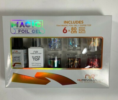 NuRevolution Magic Foil Gel Set NEW! NIB