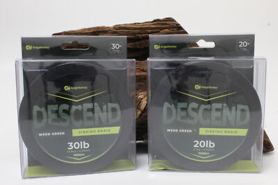 RidgeMonkey Descend Sinking Braid 0,28mm 20lb 0,35mm 30lb 1000m geflochten SALE