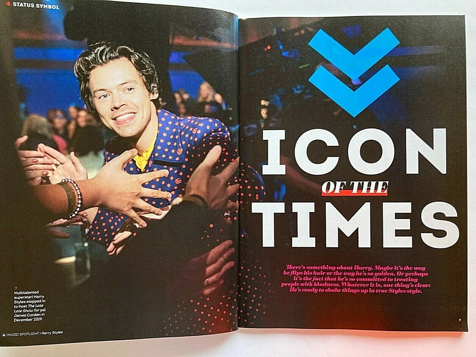 HARRY STYLES - THE LIFE & TIMES OF A GLOBAL ICON 2021 CENTENNIAL Magazine NEW - Image 3 of 4