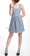 NEW Anthropologie Silverfield Sweetheart Dress by Deletta  Size S-M-L