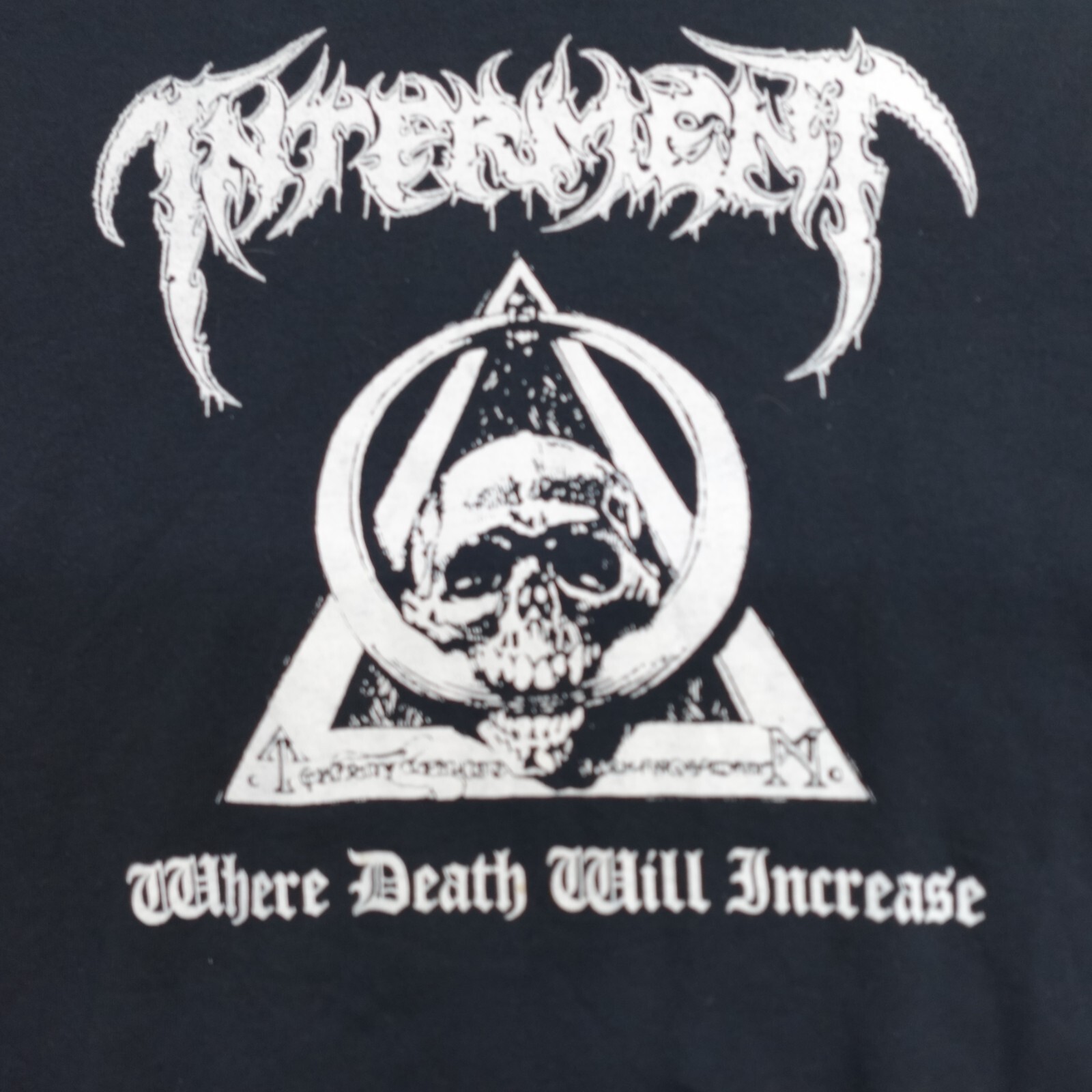 Double-Sided Interment Sweatshirt 2XL in Black – Embrace Mortality  -image