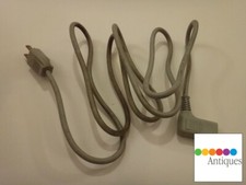Apple Logo Emblem Beige L-shaped OEM 6' Yukita Power Cable Vintage Macintosh IIe