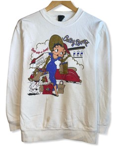 white betty boop sweatshirt