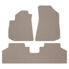Velours Fußmatten für Kia Niro EV Elektro ab Bj. 2022 Passform BEIGE STD 3-tlg.