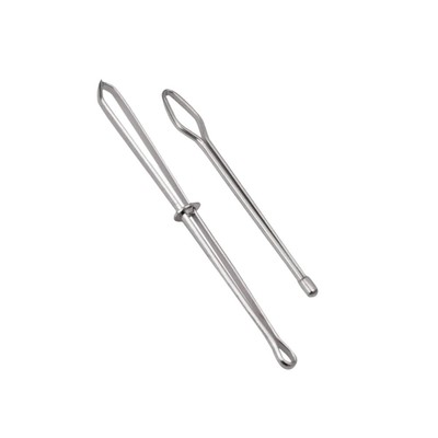  2pcs elastisches Threader -Werkzeug Metall -Draw -String -Threader -Nadel