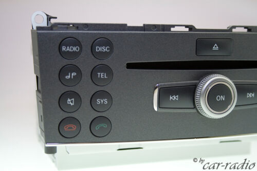 Original Mercedes W204 ZB Bedienteil Headunit CDC ECE mit 6-CD-Wechsler C GLK - Bild 2 von 8