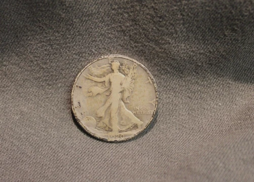 1920 S SAN FRANCISCO WALKING LIBERTY HALF DOLLAR . VG