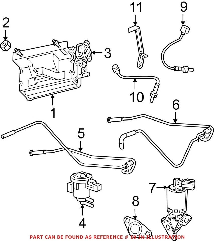Sensor de oxígeno izquierdo genuino OEM Mopar Driver para Chrysler Dodge Jeep Ram Foto 3 de 3