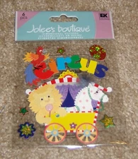 EK Success Jolee's Dimensional Sticker ~ Circus Wagon