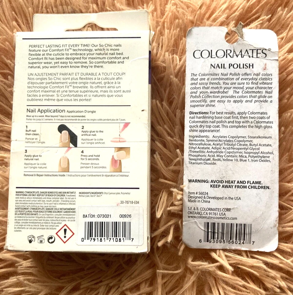 Zapatillas de ballet Nailene So Chic Perfect Nails 7 días + colores esmalte de uñas nuevas Foto 4 de 4