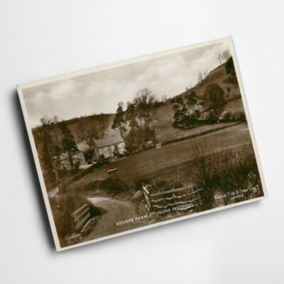A4 PRINT - Vintage Wales - Hendre Farm, Felindre (Radnor)