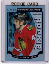 VINCENT HINOSTROZA /16 Upper Deck O-Pee-Chee OPC Update Rookie Rainbow Foil #U27