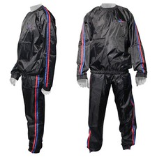 WARX Heavy Duty Fitness Exercise Weight Loss Gym Heat Sauna Sweat Suit ANTI RIP