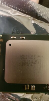 Intel Xeon Processor CPU SL3CE E7-8870 30M Cache 2.4GHz 10 Core