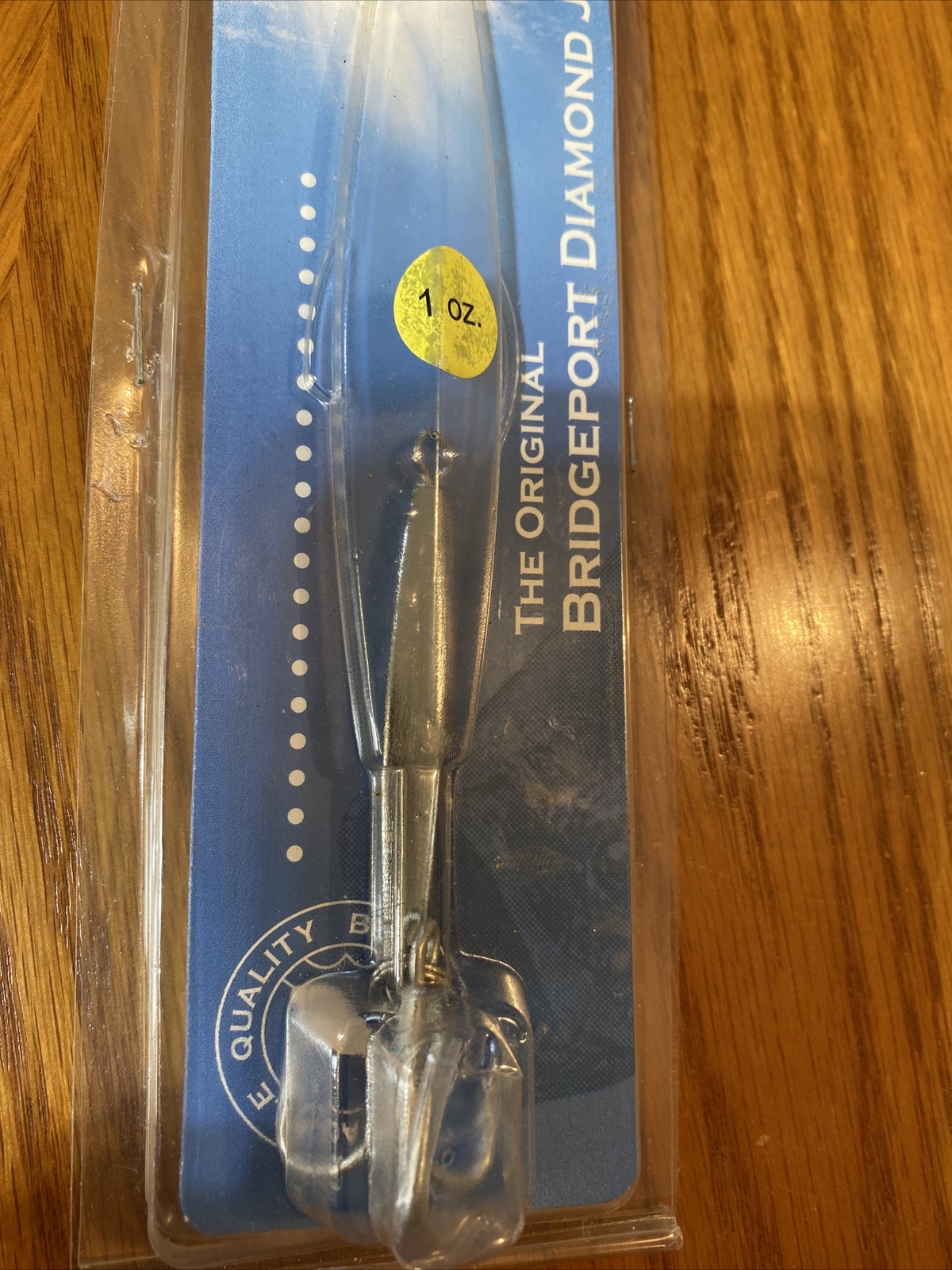 Original Bridgeport Diamond Jig Bead Chain Tackle 1 Oz eBay