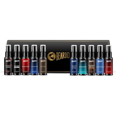 Beardo Mini Perfume Trial Kit, 10 x 5ml | Best Date Night Fragrances for Men | T