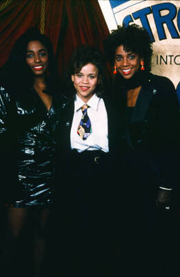 Holly Robinson Peete Rosie Perez in The 22nd NAACP Image Awards 1989 TV PHOTO