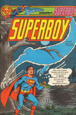 Superboy Nr 13 Ehapa Verlag 1981 DC