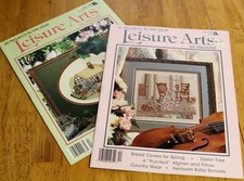 LEISURE ARTS - THE MAGAZINE Set 2 - Issues 1989/1992 Crochet, Cross Stitch, Knit