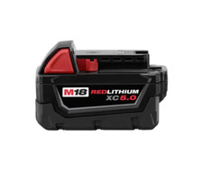 MILWAUKEE 48-11-1850 5.0 AH BATTERY M18 18 VOLT XC 5.0 RED NEW 