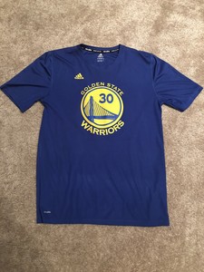 Golden State Warriors Steph Curry Adidas T-Shirt Jersey - Youth XL - EUC | eBay