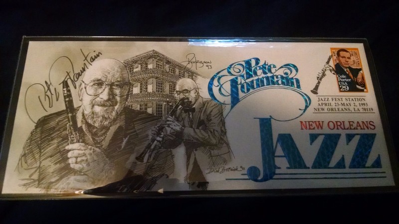 1993 Pete Fountain Original Cachet New Orleans Jazz Fest Signed w/JSA-LAST ONE!