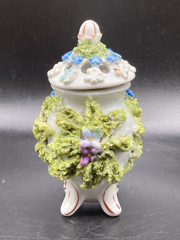 Antique German Elfinware Potpourri Jar 3.5” Tall | eBay
