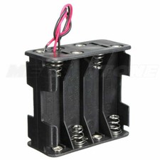 8 X AA Compact Battery Holder Case Box 12V Volt total w/Wires DIY - USA SELLER 