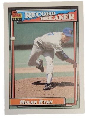 Nolan Ryan Topps 1991