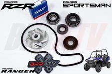 Polaris Ranger RZR 800 Water Pump OEM Upgrade Rebuild Kit BILLET IMPELLER 08-15