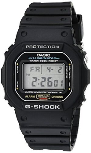 Montre numérique homme Casio G-Shock DW-5600E-1V neuve d'origine 200M WR DW-5600E - Photo 1 sur 11