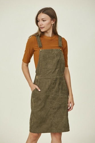 BohoDrift Overall Corduroy Olive Green 