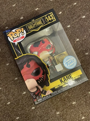 Funko Pop! Vinyl WWE Kane 143 Hall of Fame Special Edition In Hand UK RARE