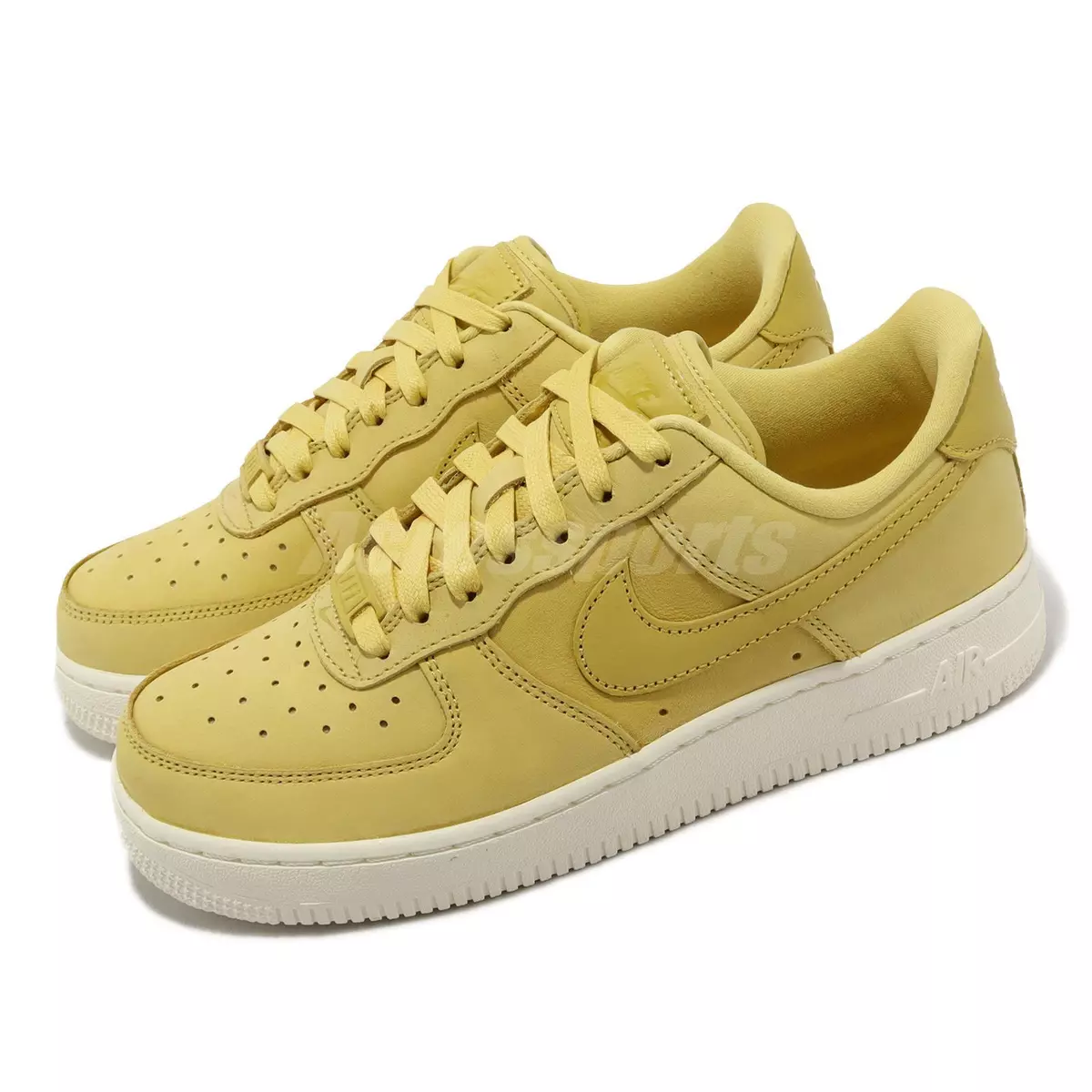 Nike Wmns Air Force 1 PRM MF Gold Nubuck Women AF1 Casual Shoes DR9503-700