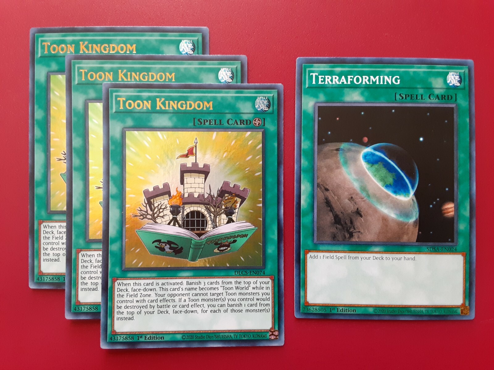 yugioh master duel combo decks Yugioh Toon Kingdom OP14-EN004 Ultimate Rare Near Mint