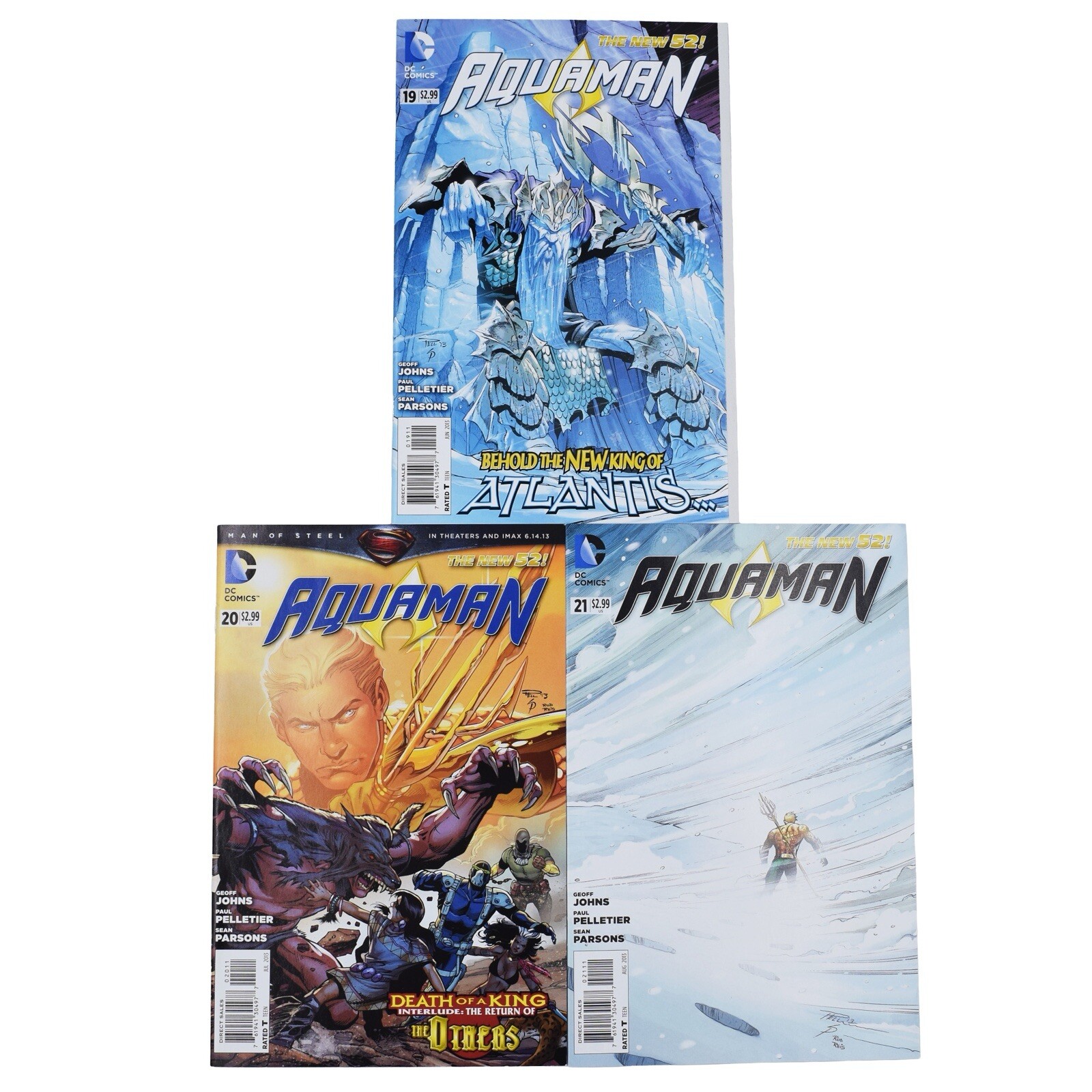 AQUAMAN #19-21 - DC COMICS - THE NEW 52 (2013) Comic Book Lot Of 3 | eBay