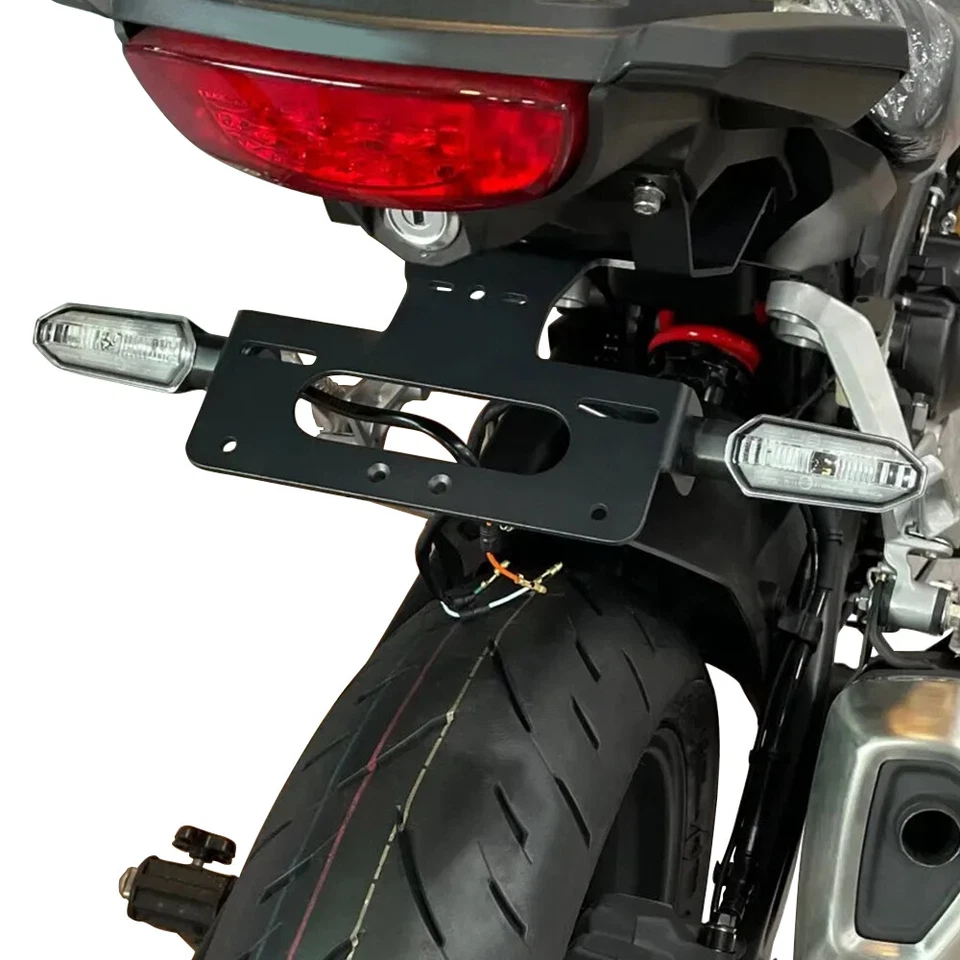 Kit de cauda arrumada suporte de placa de licença adequado para Honda CB125R CB150R CB300R 2018-2024 - Imagem 2 de 4