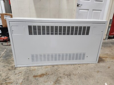 #ad Sterling 30k Water 41k Steam 47quot; Wall Mount Cabinet Unit Heater W1080 04 White $324.99