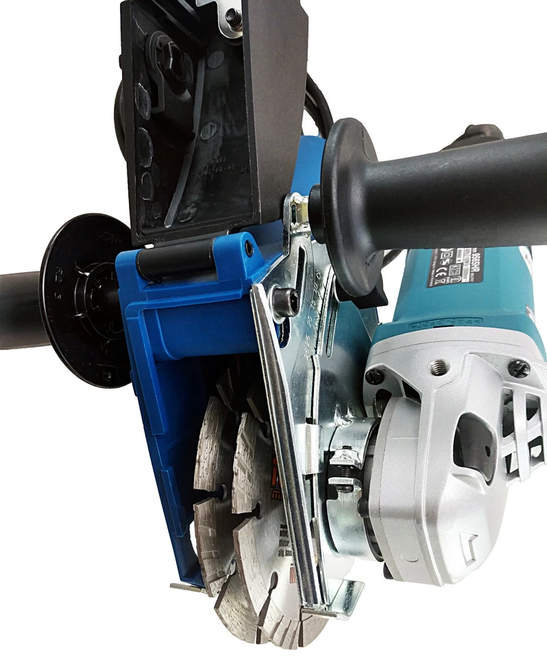 Mauerschlitz Set - Makita Smerigliatrice + Sistema di aspirazione + 2 Premium - Immagine 2 di 4