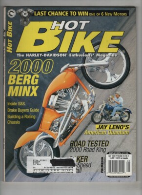 Hot Bike Mag 2000 Berg Minx & Jay Leno's Quantum May 2000 081920nonr