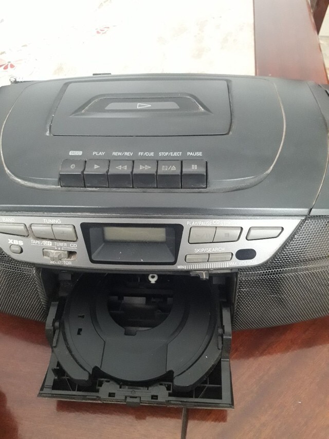 Vintage Panasonic RX-DS17 Portable Radio CD Player and Cassette