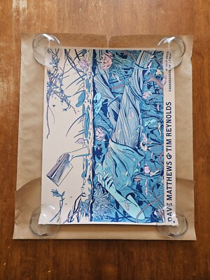 Dave Matthews & Tim Reynolds 2022 F4D Studios concert poster