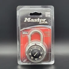 Master Lock Padlock Combination Lock  #1505D 9/32" NEW SEALED