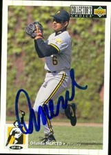Orlando Merced autographed Baseball Card Pittsburgh Pirates 1994 Upper Deck #204
